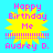 Yellow starburst graphic with pink text reading "Happy Birthday Me !!!!!!!!!!!! Audrey D." on cyan background.