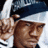 Pixelated image of a person wearing a dark cap and white headband, with text on blue background reading 'TRYHA CATCH ME RIDDIN DIRTY...' in blocky letters.