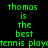 Green pixelated text on black background with white rectangular overlays, displaying repeated phrases and partial words.