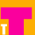 A static image with a bright orange background featuring large pink letters spelling 'TAYLOR' and multiple smaller white text variations of the name, along with three heart symbols at the bottom.
