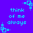 Pixelated cyan text and geometric shapes on a solid purple background, arranged in a repeating pattern with no visible motion changes.