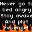 Pixelated text on black background with orange flame-like shapes at bottom, repeating phrases in white blocky font.