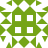Green and white pixelated pattern with central house-like shape and four square windows, surrounded by symmetrical geometric elements.