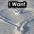 A snowy landscape with heart-shaped tracks in the snow, overlaid with text reading "I Want A Winter Love" in black rectangular boxes.