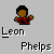 Pixelated character with brown skin and black hair in red outfit, two identical static images side-by-side on gray background.