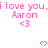 Pink text and heart symbols repeat across a white background with partial gray overlay.