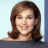 A 48x48 pixel buddy icon split into two frames showing a woman with brown hair on the left and green text reading "Original Icons .com" on a dark background on the right.