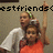 Two people in a pixelated image with one person raising an arm, wearing white and red clothing against a neutral background.