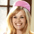 Animated contact sheet showing two frames of a celebrity-themed buddy icon with pink headband and CoolBuddy.com text on blue background.