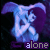 Animated icon shows a blue and purple figure with crossed arms and a heart symbol, with the word 'alone' below.