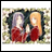 A 48x48 pixel buddy icon featuring two anime-style characters in red dresses against a blurred background, paired with text reading "Anime IM" and "COM" on the right side of a contact sheet layout.