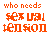A 3x2 contact sheet of a pixelated animated icon featuring text and character images related to Harry Potter fandom, with orange, pink, and blue text on white backgrounds across six frames.