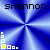 Animated contact sheet of a blue radial gradient buddy icon with
