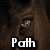 six pixelated images with text overlays: a horse eye, a running goat, a stone texture with 'to', three dots, a blank space, and stacked text on a brown background