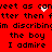 Red background with black pixelated text repeating phrases and a white heart icon that flickers in two positions.