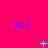 A bright pink background displays three of purple 'modi' text with cyan animated symbols changing across frames