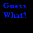 pixelated text icons on black background, each displaying 'Guess What?' or 'I WOY YOU!' in various bright colors including blue, cyan, green, orange, purple, and yellow