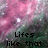 Pixelated image with pink and green gradient background displaying black text reading 'Lifes like that' in a blocky font.
