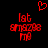 Red pixelated text and a heart symbol on black background, with two identical side-by-side layouts.