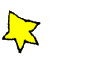 Yellow star icons with black outlines on gray background; some stars have colored lines radiating from them.