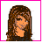 Animated contact sheet of a cartoon girl icon with pink text overlays and repeated 'XOXO' patterns across multiple frames showing different poses, expressions, and text variations.