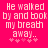 Pixelated text on bright pink background with small star symbols below, showing two nearly identical frames side-by-side.