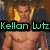 A shirtless muscular man with long blonde hair stands in a wrestling ring, text overlays change between frames.