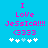 Pixelated text and symbols on a bright blue background with two identical static frames side-by-side.