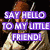 Four- with pixelated text overlays on character images, each displaying distinct text in different colors