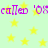 Light green background with yellow stars and purple text reading 'called 'Ox' repeated twice.