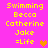Pixelated yellow text on bright pink background lists names and "=Life" with orange or red heart symbols in two variations.