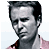 A pixelated grayscale portrait of a man with short dark hair appears in multiple , with pink text reading "MATCHISTION MEN" overlaid on a light blue background