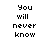 Pixelated text arranged in three vertical on a white background with a gray rectangle on the right side