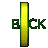 A contact sheet of 19 animated frames showing a rotating 'BACK' icon in various colors and styles, arranged in a 5x4 grid with the last row having four frames.