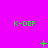 Green 'K-DEF' text on bright pink background with scattered green pixel symbols including plus signs, asterisks, and Xs.