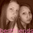 Two pixelated figures with long brown hair appear on the left, with pink text reading "best friends" below them, and pink text reading "I Absolutely Love This Girl!" and "Shes My Bestfriend And Always" on the right.