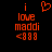 Red pixelated text and symbols on black background, with a heart symbol above the text in one view.