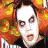 Animated contact sheet showing three frames of a person with white face paint, orange hair, and black clothing against an orange floral background, with "Twiztid" text below each frame.