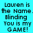 Pixelated text on cyan background with green highlight changes across three views.