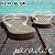 Pixelated static image of a figure in motion against a gradient background with scattered colored pixels.