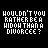 pixelated text animations showing 'WOULDN'T YOU RATHER BE A HOOD THAN A DIVORCEE?' with red letter transitions across and