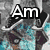 Animated sequence showing multiple variations of the text 'Am', 'Amy', 'Amys', and 'Amys1' over different backgrounds including grayscale, colorful book spines, and a black-and-white hand gesture.