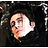 Pixelated image of a person with dark hair and light skin, next to red text reading "Bite Me I DARE YA" on white background.