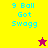 Pixelated text "9 Ball Got Swagg" in cyan on yellow, orange, and magenta backgrounds with a pink star and yellow star icon.