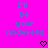 Bright pink background with cyan pixelated text reading "I'll be your cinderella" repeated twice, each followed by a black pixelated heart symbol.