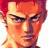 Pixelated anime-style character with red hair and serious expression, next to black background with white text reading 'Anime IM' and 'c0m'