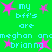 Green background with repeated cyan text and pink star shapes in a pattern