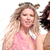 Animated contact sheet showing two frames of a celebrity-themed buddy icon with visible text on the right side.
