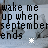 Pixelated static image of text on a light blue background with a small white star-like symbol at the bottom right.