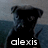 A black dog with floppy ears sits on a blue couch, displaying text overlays that change across frames.